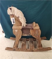 Wooden Rocking Horse,