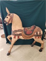 Painted Wood Horse,