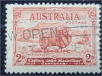 Australia Scott 147 Sheep Old Commemorative