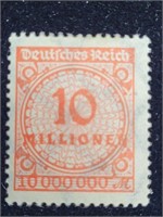 Germany 10 Millionen Mark 1923