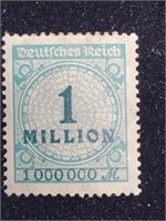 Germany 1923 1 Million Mark