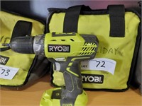 Ryobi RCD1802 Drill & Battery, Charger, Carry Bag