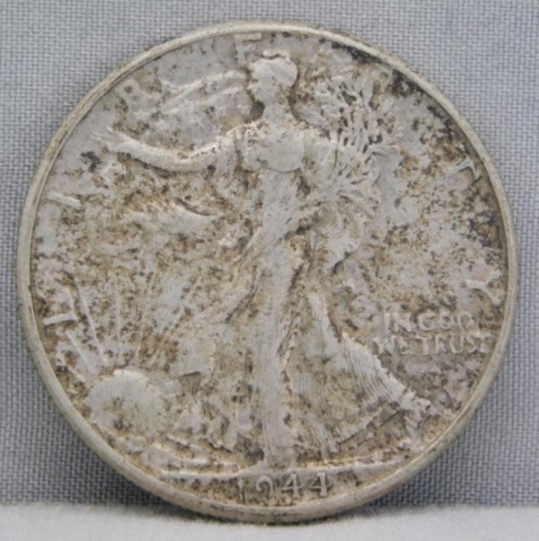 1941 Walking Liberty Half Dollar.