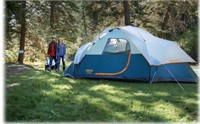 retails $220 8-Person Family Tent  Coleman Blue