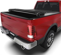 OEdRo Soft Quad Fold Tonneau Cover  6.4' Bed