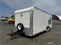 2008 Well T/A Enclosed Trailer  w/ Graco