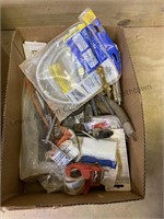 Miscellaneous box, lot, gas, connector, 1 inch