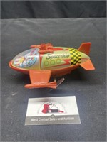 Tin litho windup space ship