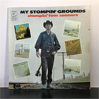 TOM CONNORS MY STOMPIN' GROUNDS VINYL RECORD LP