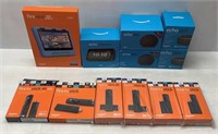 Lot of 12 Amazon Electronics - AS IS