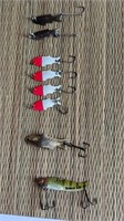 VINTAGE LURES - SHOFF'S TRIPLE TEAZERS, SONAR Z31,