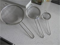 Strainers