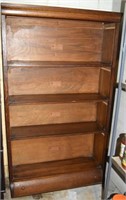 Antique Forest City Bookcases Barrister Oak 4Stack