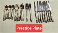 Prestige Plate 8 Place Flatware Setting 34 Pieces