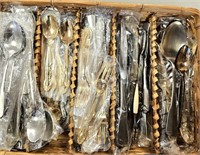 Tray of Flatware Various Patterns