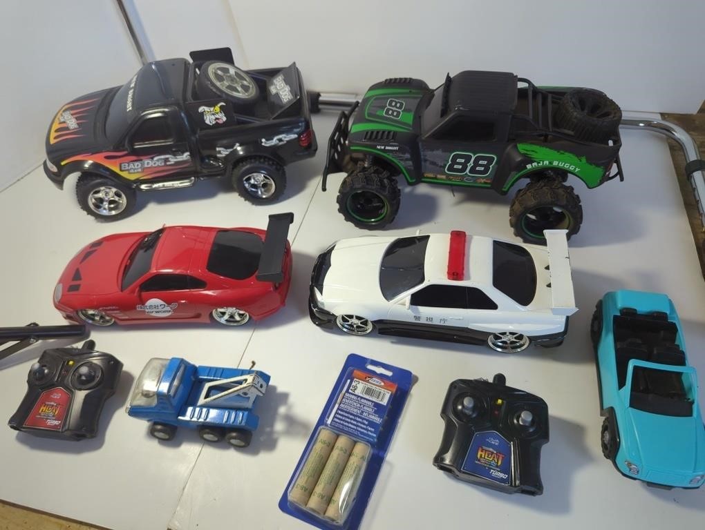 Selection of Toy Vehicles, feat. Remote Control