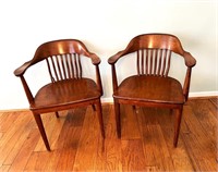 PAIR OF MID-CENTURY CHAIRS