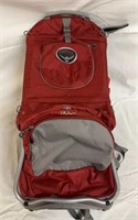 Red Osprey Poco Child Carrier Good Condition xs