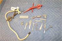 Lot of Miniature items including tools ,