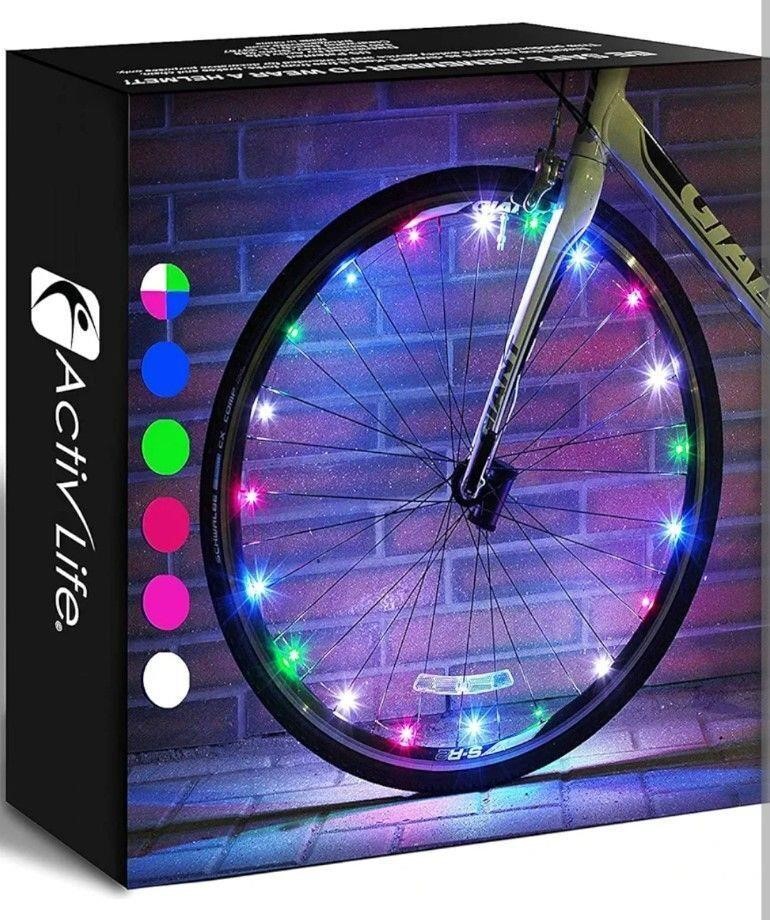 ($34) Activ Life Bike Wheel Lights (2 Pack