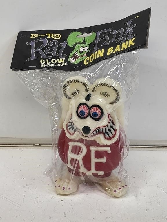 New Rat Fink Coin Bank