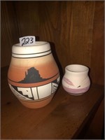 Mexican signed pottery