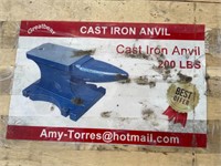 New Great Bear 200 IB Cast Iron Anvil