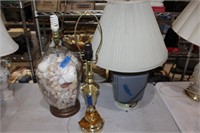 Three VTG lamps-shell lamp needs repair on base