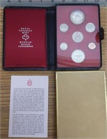 Royal Canadian mint double struck coinage set
