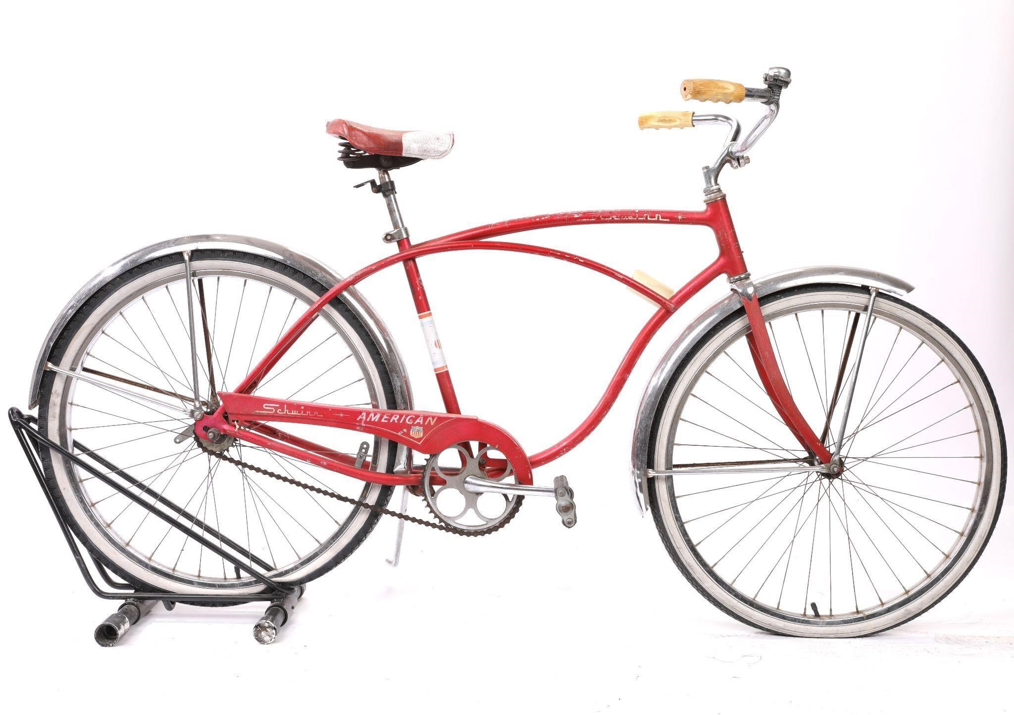 SCHWINN AMERICAN Vintage Middleweight Red Bicycle