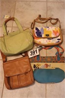 (4) Fossil Hand Bags(R4)