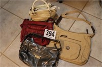 (4) Hand Bags (Kate Landry & Misc.)(R4)