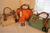 (3) New Noelle Hand Bags(R4)