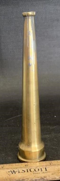 VINTAGE BRASS HOSE NOZZLE-APPROX. 6"