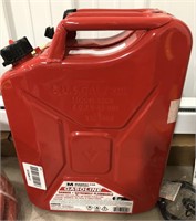 US 5 gallon gas can.