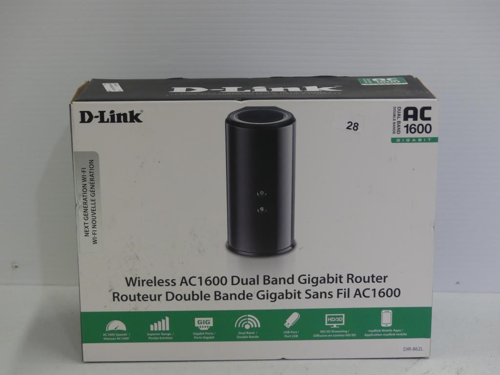 D-LINK WIRELESS ROUTER
