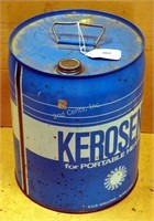 Vintage Blue 5 Gallon Kerosine Can