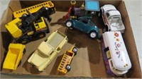 COLLECTION METAL CARS, BUSES, TRUCKS, VWs, MISC