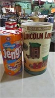 LINCOLN LOGS AND JENGA GAME