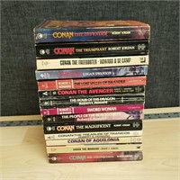 Vintage Novel and Book Lot of Conan the Barbarian