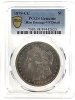 1879-CC Morgan Dollar PCGS VF Detail