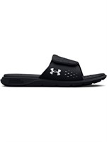 Under Armour Size 9 Black/white Women's Slides