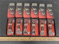 (6) Star Wars Episode 1 Watches In Collectible