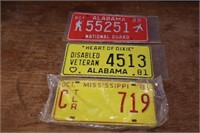 Deep South License Plates