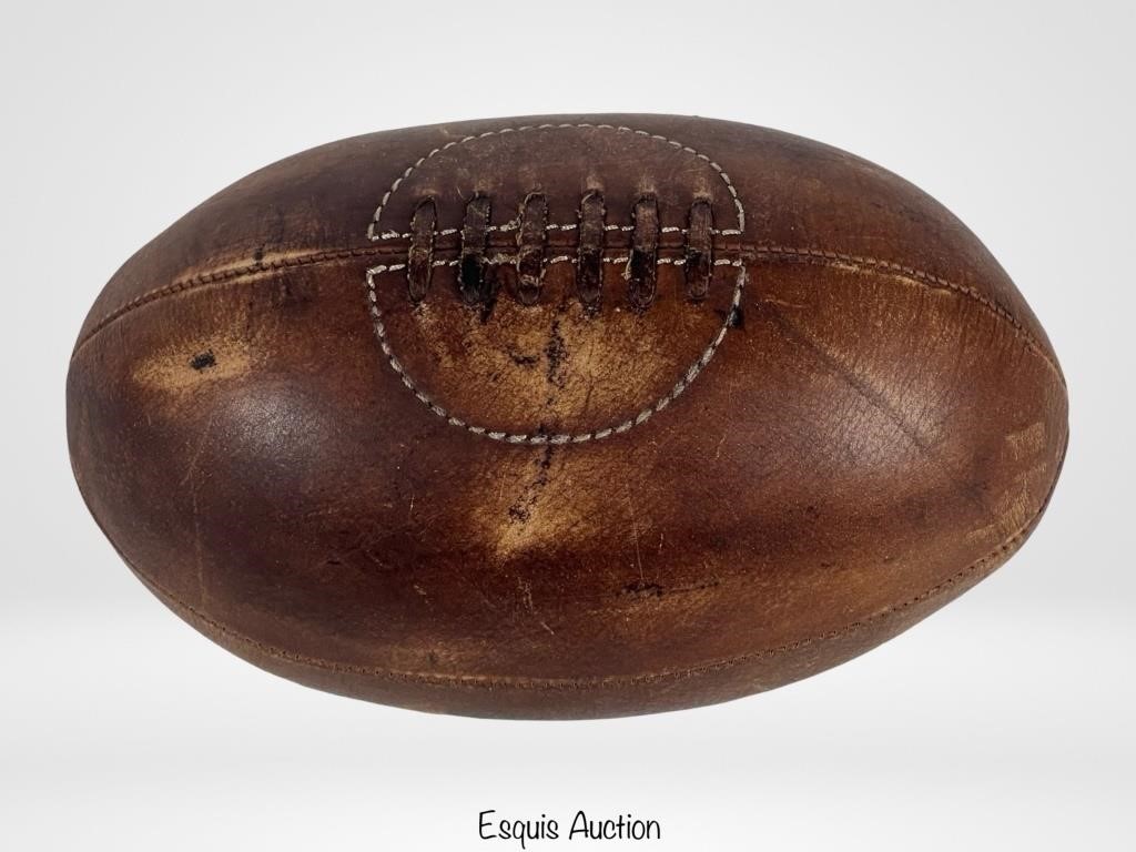 1910-1920 Melon Style Antique Football