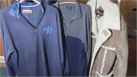 Men's Lot - Fleece Lined Coat & Fleece Pullover