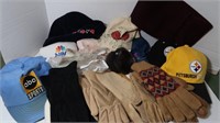 Lot - Ball Hats, Gloves, Scarves & More