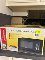 New microwave in box