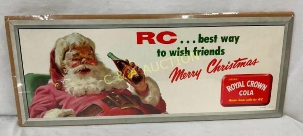 ROYAL CROWN CHRISTMAS CB W/ SANTA 28X11