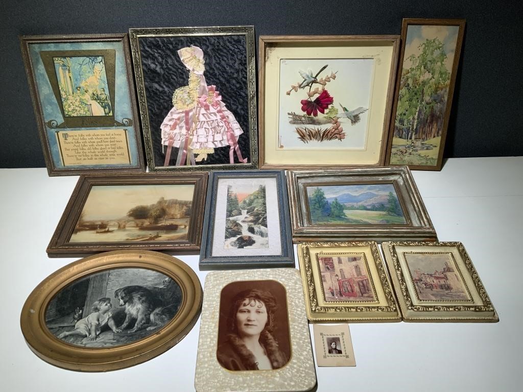 VTG Framed Wall Hangings